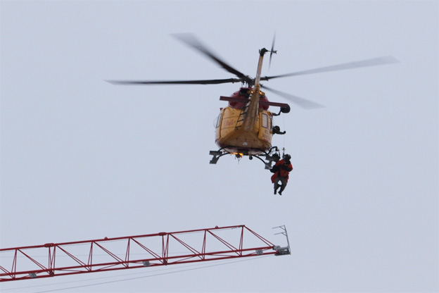 CTVNews image of helicopter rescue patient evacuation. A CMC Rescue Equipment Blog Post.