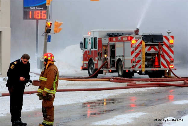CTVNews image of helicopter rescue Kingston, Ontario fire hoses. A CMC Rescue Equipment Blog Post.